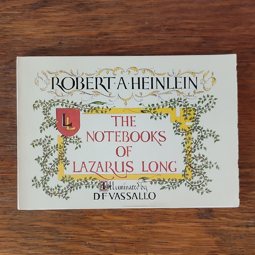 Vintage 1973 "The Notebooks of Lazarus Long"  by Robert A. Heinlein